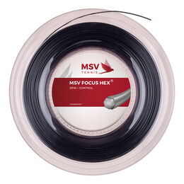 Corde Da Tennis MSV Focus-HEX 200m schwarz
